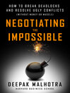 Imagen de portada para Negotiating the Impossible